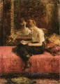Literary Pursuits of a Young Lady girl portrait Alexei Harlamov
